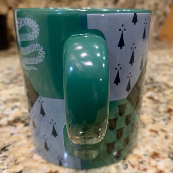 Slytherin House Harry Potter Crest Ceramic Mug, 14 Ounces by silver buffalo - Picture 5 of 5